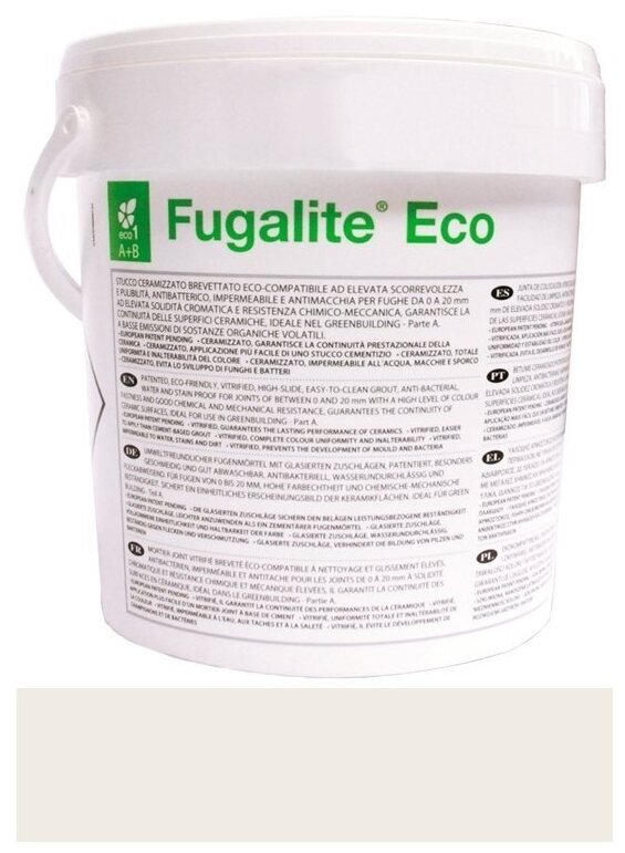 Затирка для плитки двухкомпонентная на эпоксидной основе Kerakoll Fugalite Eco (3кг) 50 Pergamon