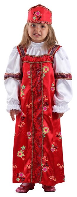 Батик Детский карнавальный костюм Марья Искусница, рост 116 см 22-35-116-60