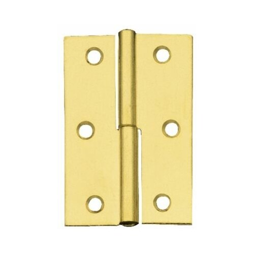 Петли для дверей AMIG, покр. латунь D-Л, 540-60 (D) (2) петли врезные карточного типа для дверей amig латунь левые 541 60х40 d 2 комплект 2 штуки