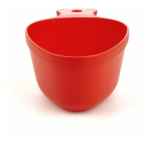 фото Портативная пластиковая кружка-миска wildo kаsa army, красная