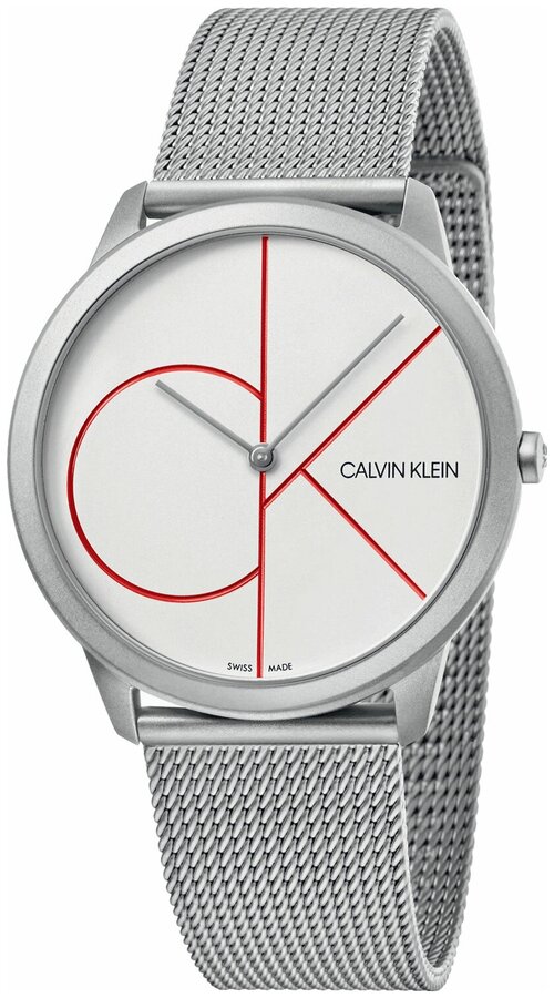 Наручные часы CALVIN KLEIN Minimal K3M51152, серебряный