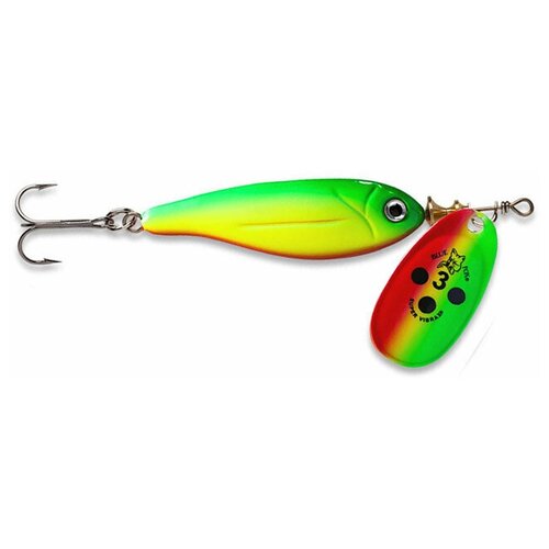 фото Блесна blue fox minnow super vibrax bfmsv3 цвет gyr 13гр blue fox (финляндия)