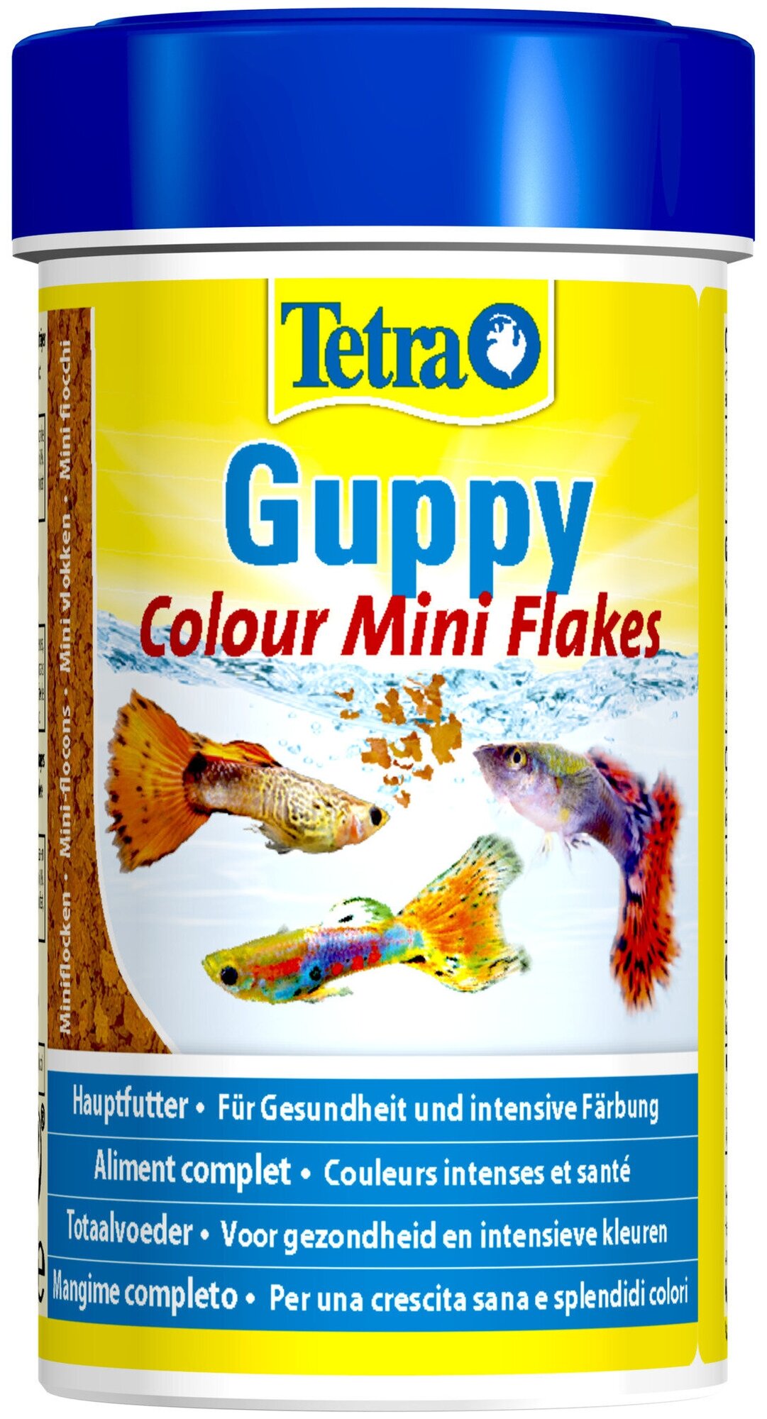 Корм для аквариумных рыб Tetra Guppy Colour Mini Flakes 100 мл (хлопья мини) - фотография № 7