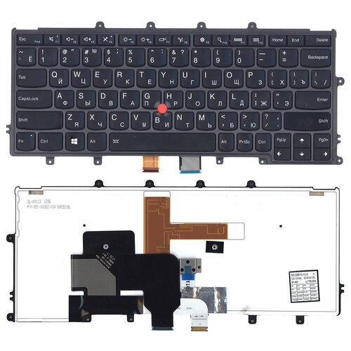 петли завесы 04x5363 для крышки матрицы ноутбука lenovo thinkpad x240 x250 x260 x270 комплект 2 шт Клавиатура для ноутбука Lenovo ThinkPad X240, X240S, X240I, X250, X260 черная, с подсветкой