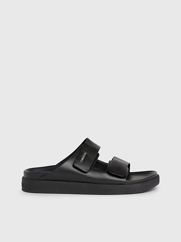 Биркенштоки CALVIN KLEIN Leather Sandals