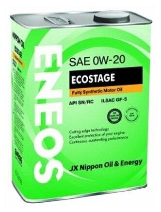 ENEOS Ecostage SN 0W-20, 4 л