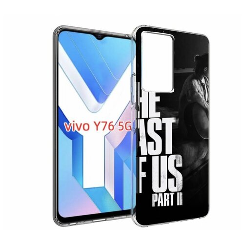 Чехол MyPads The Last of Us Part II Элли для Vivo Y76 5G задняя-панель-накладка-бампер