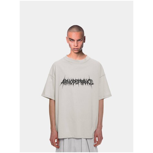Футболка ARNODEFRANCE, размер M/L, серый