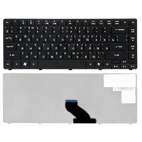 Клавиатура для eMachines D730 черная матовая