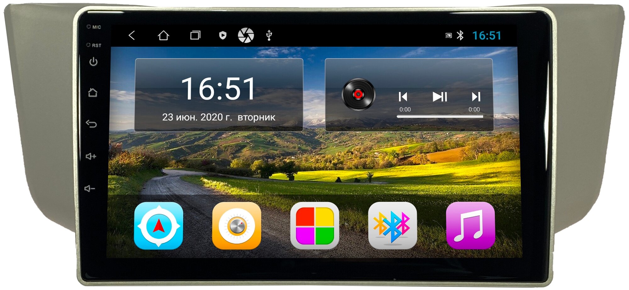 Штатная магнитола Zenith Lexus RX300, Android 10, 8/128GB, 4G LTE