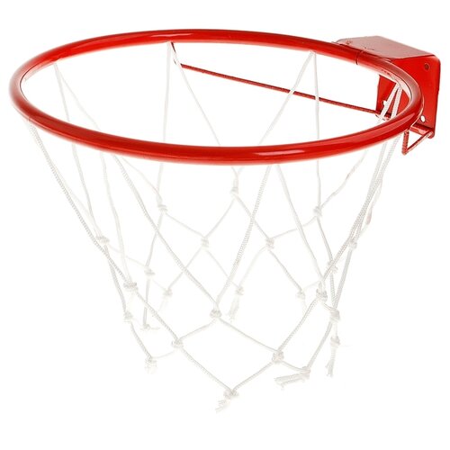 фото Корзина баскетбольная №5 "люкс", d=380 мм, с сеткой и упором сима-ленд
