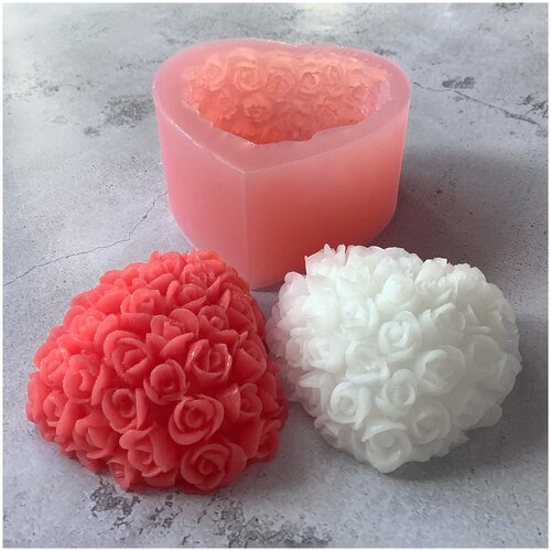 Силиконовый молд Букет роз