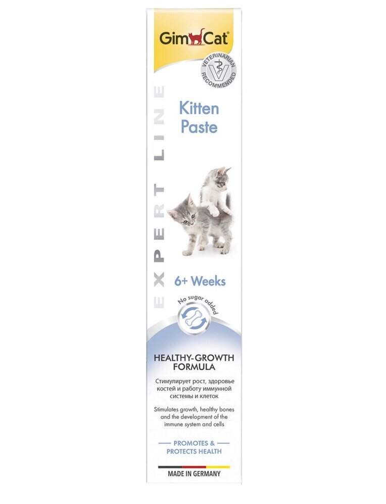 Кормовая добавка GimCat Expert Line Kitten Paste , 1 шт. в уп.