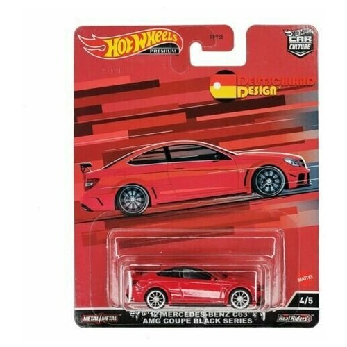 Модель коллекционная Hot Wheels Car Culture Mercedes Benz C63 AMG hot wheels mini alloy toy cars ’16 mercedes amg gt3 hw race day 1 64 metal diecast model car kids gift for collection