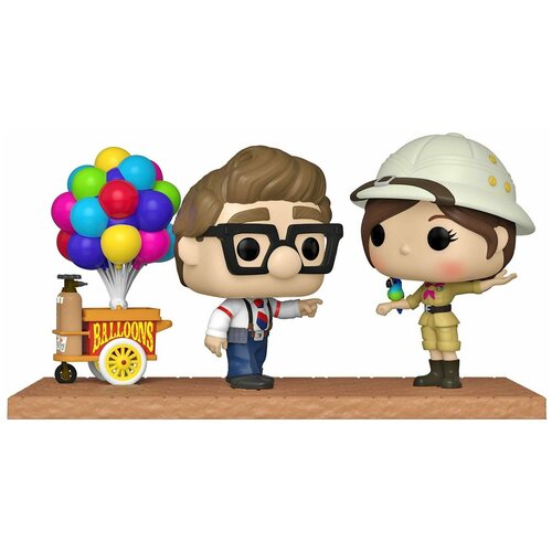 funko pop marvel коллекционная фигурка сокол special edition Фигурка Funko POP! Moment Disney Up Carl & Ellie w/Balloon Cart (Exc) 58944