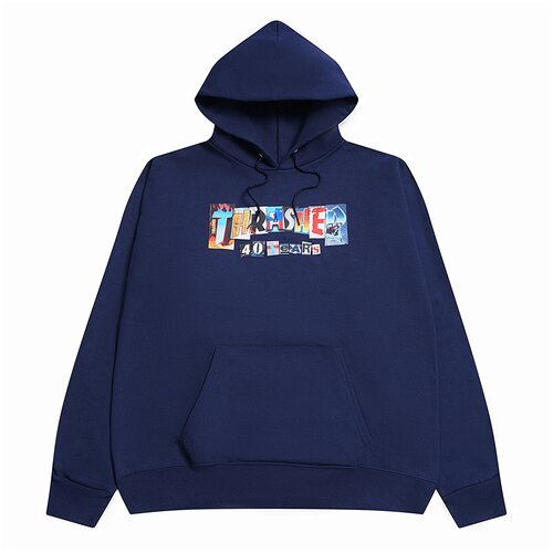 Худи Thrasher 40 Years Hood Navy/Blue / XL