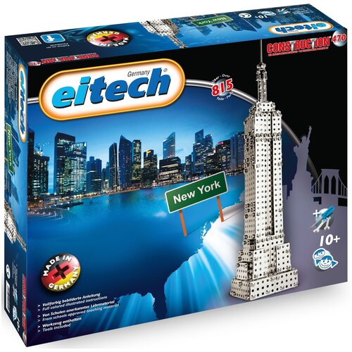 конструктор eitech classic c06 грузовик 270 дет Конструктор Eitech Landmark 00470 Небоскреб, 815 дет.