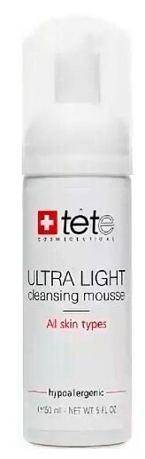 TETe Cosmeceutical ультра легкий мусс для умывания Ultra Light Cleansing Mousse, 150 мл
