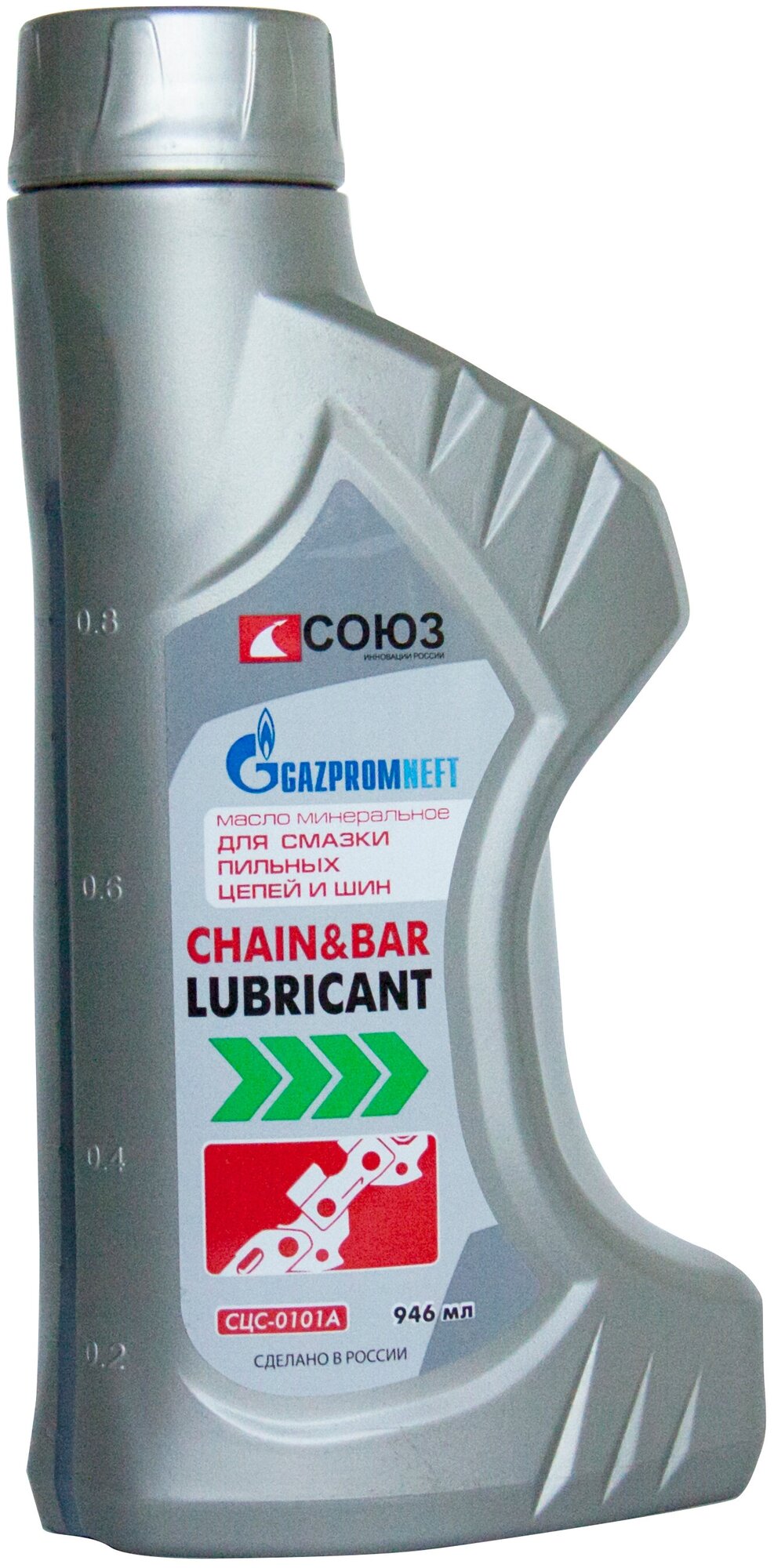 Союз Сцс-0101а Масло для пильных цепей Universal Chainbar Lubricant, 0,946 л . - фотография № 1