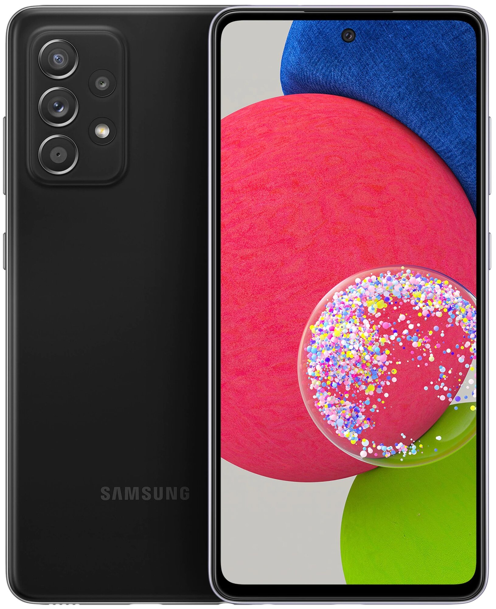 Смартфон Samsung Galaxy A52s (SM-A528B) 6/128GB Global Awesome Black (Черный)