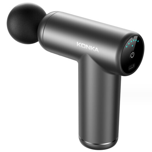 Перкуссионный массажер KONKA с 6-ю насадками