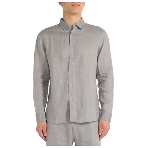 Рубашка Maison David, размер XXL, светло-серый рубашка maison david размер xxl светло бежевый