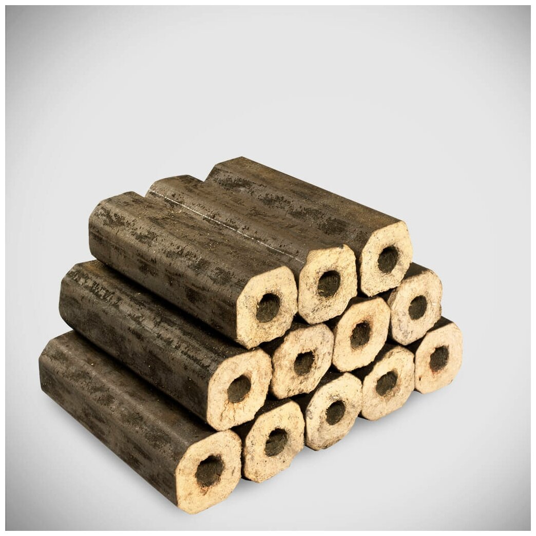 Топливный брикеты Pini-key (пини-кей) Все в дрова, 10 кг - фотография № 4