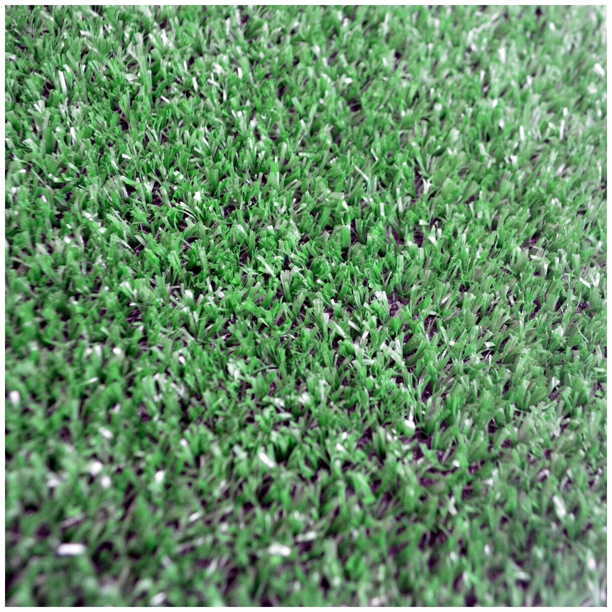 Трава искусственная зеленая 8 мм 1м*1м / искусственный газон