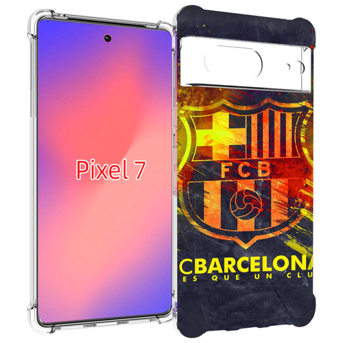 Чехол MyPads FC-Barcelona-Wallpaper-3 для Google Pixel 7 задняя-панель-накладка-бампер