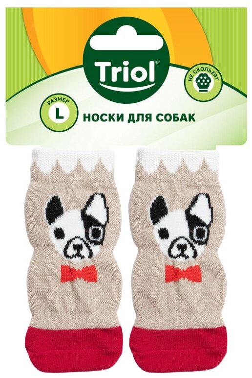Triol носки для собак Собачка, размер L - фотография № 6