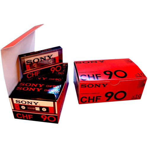 Коробочки для аудиокассет SONY CHF90