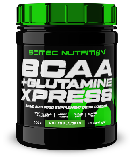 BCAA Scitec Nutrition BCAA+Glutamine Xpress, мохито, 300 гр.
