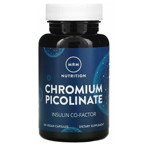 Капсулы MRM Chromium Picolinate, 200 мкг, 100 шт.