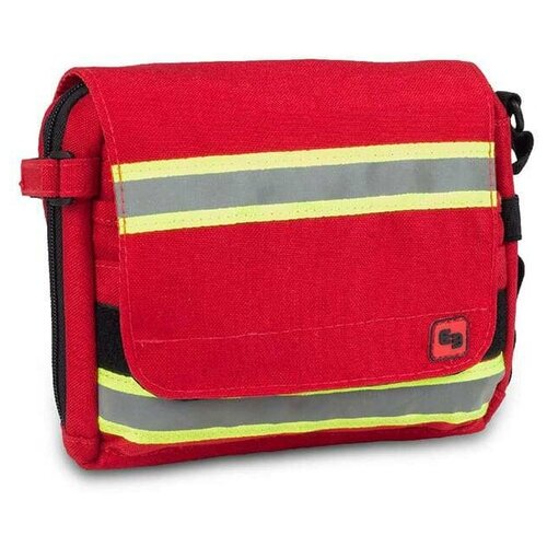 фото Сумка поясная elite bags, красный