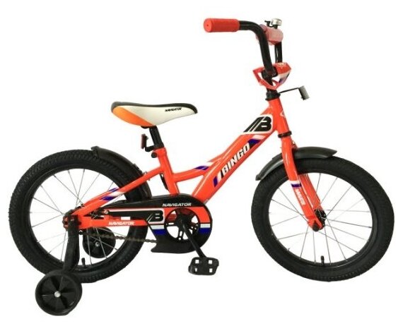 Детский велосипед Navigator Bingo колеса 16", оранжевый ВН16153