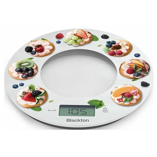 Весы кухонные BLACKTON Bt KS1010 Cakes, рисунок (86191654) кухонные весы bq ks1010 здоровая еда
