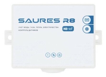 Контроллер SAURES R8, NB-IoT, 4 канала, SIM-чип МТС