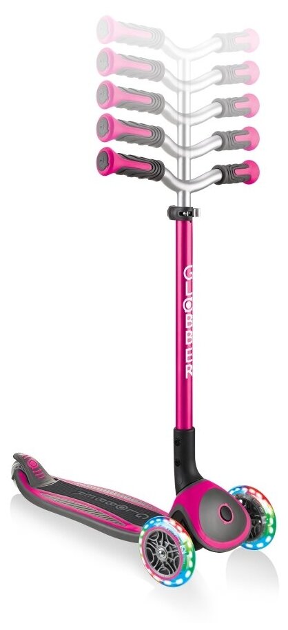 Globber Master Lights Pink