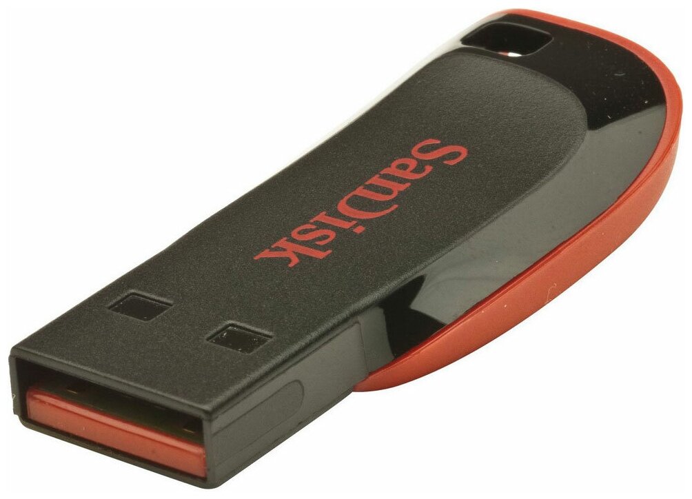 Флеш-накопитель USB 64GB SanDisk Cruzer Blade чёрный - фотография № 9