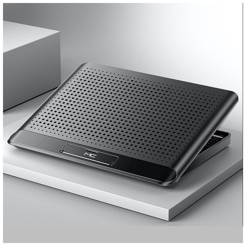 Подставка для ноутбука Yarozka с охлаждением, алюминиевая, мощный вентилятор