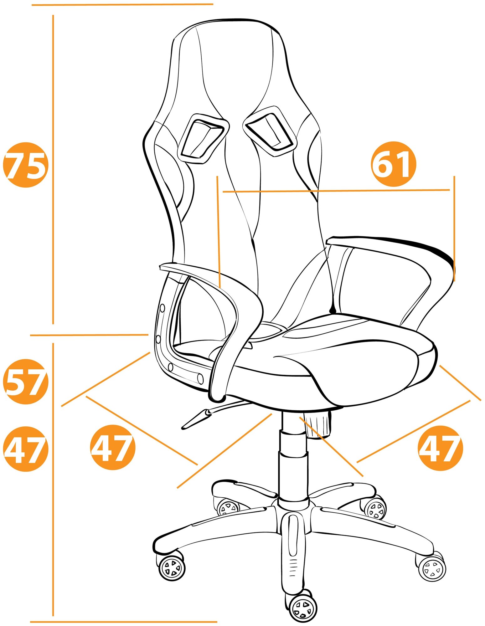 12783 TetChair Кресло офисное TetChair RUNNER синий - фотография № 18