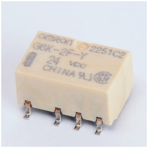 Реле Omron G6K-2F-Y 24VDC/2251C2 (018028) 5pcs smd g6k 2f y signal relay 8pin for omron relay dc 5v