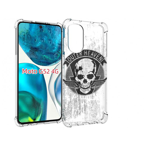 Чехол MyPads Metal Gear Solid V Outer Heaven для Motorola Moto G82 / Moto G52 задняя-панель-накладка-бампер чехол mypads metal gear solid v outer heaven для motorola moto x30 pro задняя панель накладка бампер