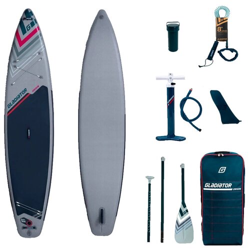 Cап борд надувной двухслойный Gladiator ORIGIN 12'6 S / Sup board, сапборд, доска для сап серфинга