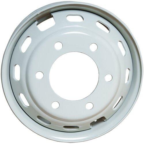 Колесный диск Валдай (R17,5, 6J, ET-115, 6х222,5) штампованный серый, Оригинал, арт. 33104-3101015-01