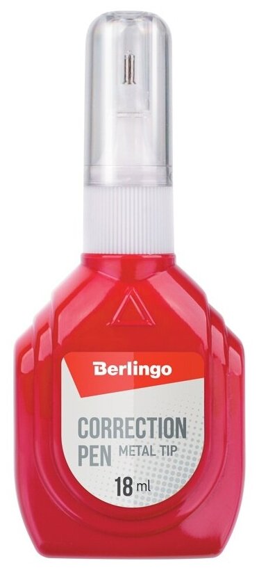 Корректирующий карандаш Berlingo, 18 мл, металлический наконечник - фото №4