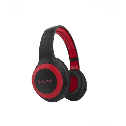 Наушники беспроводные полноразмерные Celebrat A23 красный 124000₽