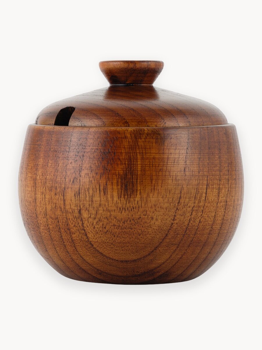 Емкость для специй Mirus Group, деревянная, коричневая, объём 100мл