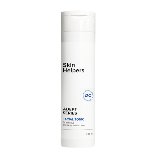 Skin Helpers ADEPT Тоник для лица гипоаллергенный, 200 мл, для чувствительной кожи очищающий гель для умывания чувствительной кожи лица skin helpers adept 30 мл