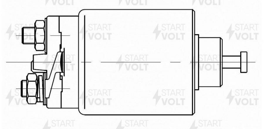 STARTVOLT Реле втягивающее стартера